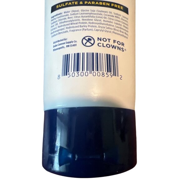 Best Damn Beard Wash 6 Oz By Duke Cannon - Picture 3 of 3